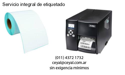 Servicio integral de etiquetado