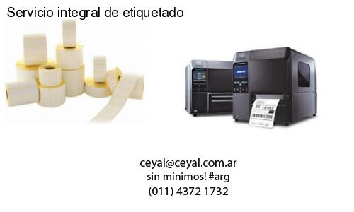 Servicio integral de etiquetado