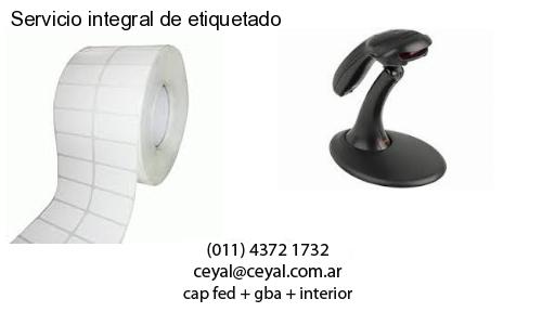 Servicio integral de etiquetado