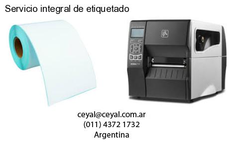 Servicio integral de etiquetado