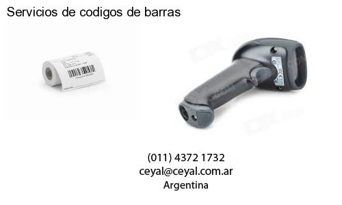 Servicios de codigos de barras