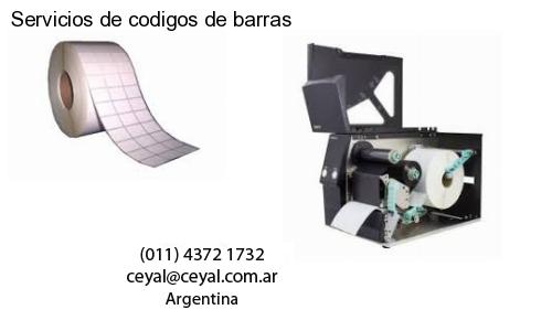 Servicios de codigos de barras