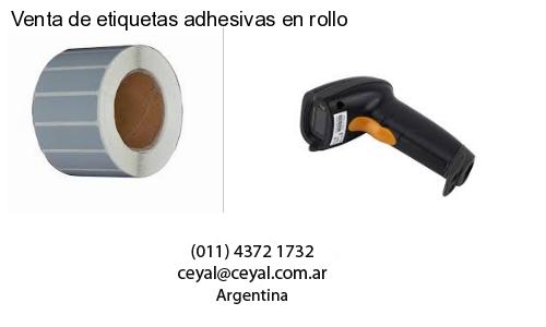 Venta de etiquetas adhesivas en rollo