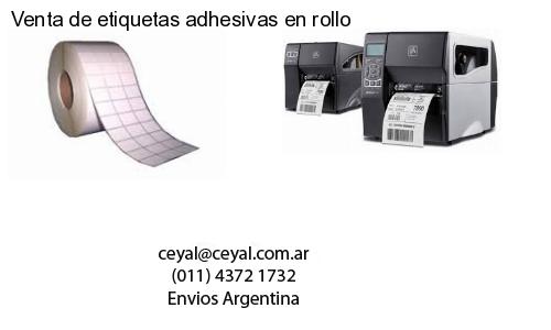 Venta de etiquetas adhesivas en rollo