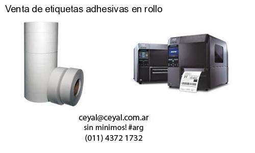 Venta de etiquetas adhesivas en rollo