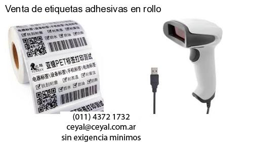 Venta de etiquetas adhesivas en rollo