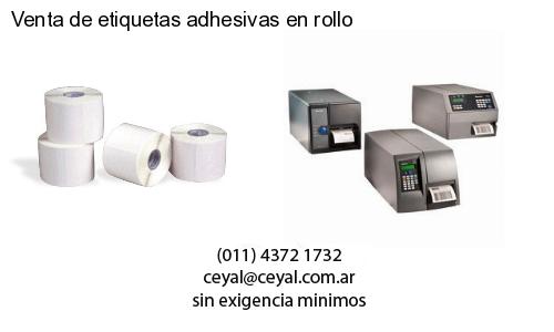 Venta de etiquetas adhesivas en rollo
