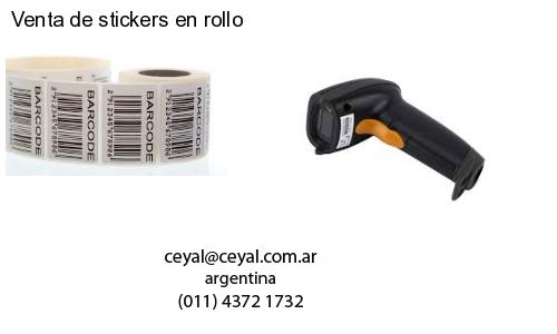 Venta de stickers en rollo