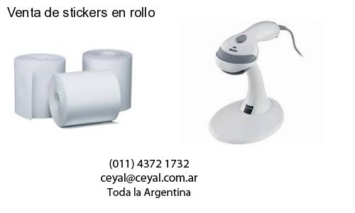 Venta de stickers en rollo