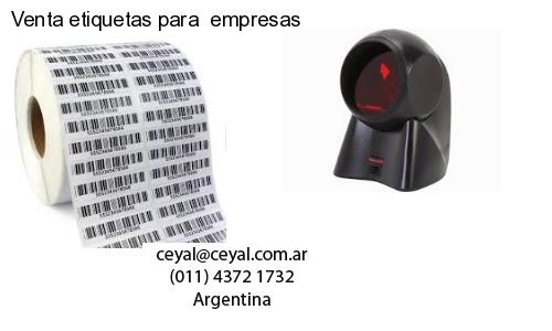 Venta etiquetas para  empresas