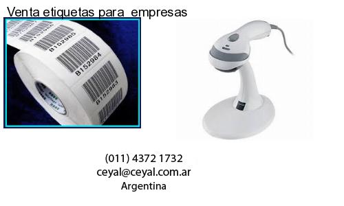 Venta etiquetas para  empresas