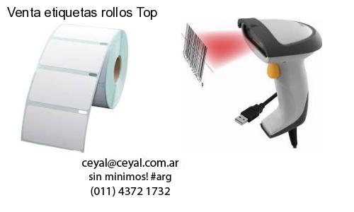 Venta etiquetas rollos Top