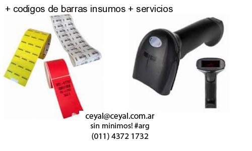   codigos de barras insumos   servicios
