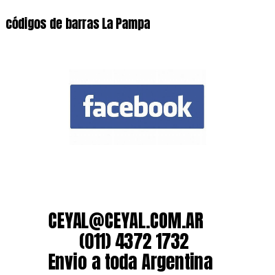códigos de barras La Pampa
