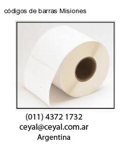 códigos de barras Misiones