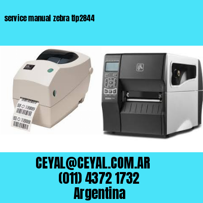 service manual zebra tlp2844