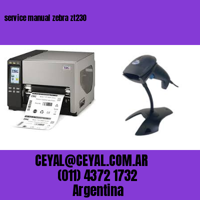 service manual zebra zt230