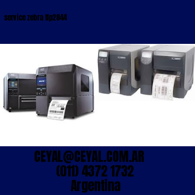service zebra tlp2844
