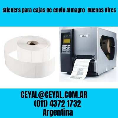 stickers para cajas de envio Almagro  Buenos Aires
