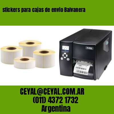 stickers para cajas de envio Balvanera