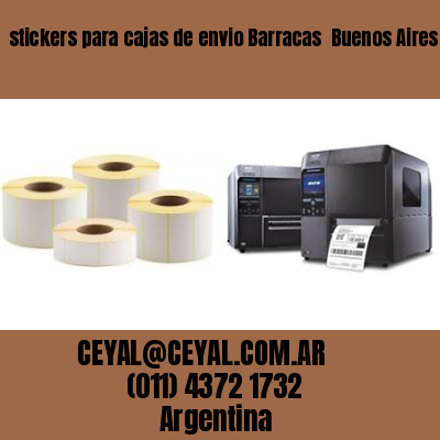 stickers para cajas de envio Barracas  Buenos Aires