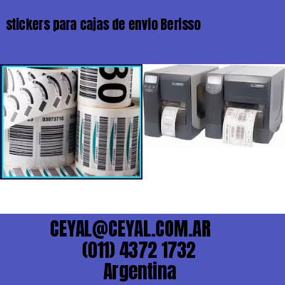 stickers para cajas de envio Berisso
