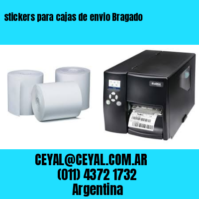 stickers para cajas de envio Bragado