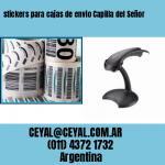 stickers para cajas de envio Capilla del Señor