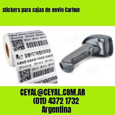 stickers para cajas de envio Carhue