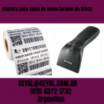 stickers para cajas de envio Carmen de Areco