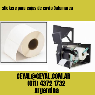 stickers para cajas de envio Catamarca