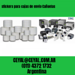 stickers para cajas de envio Cañuelas