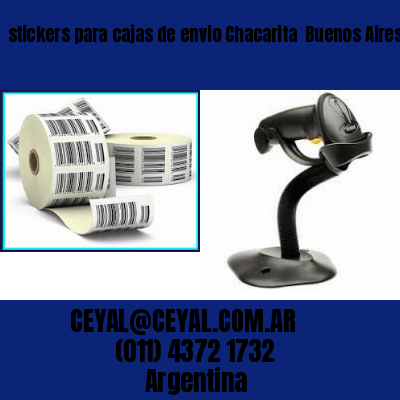 stickers para cajas de envio Chacarita  Buenos Aires