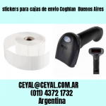 stickers para cajas de envio Coghlan  Buenos Aires
