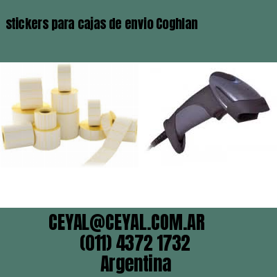 stickers para cajas de envio Coghlan