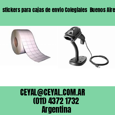 stickers para cajas de envio Colegiales  Buenos Aires