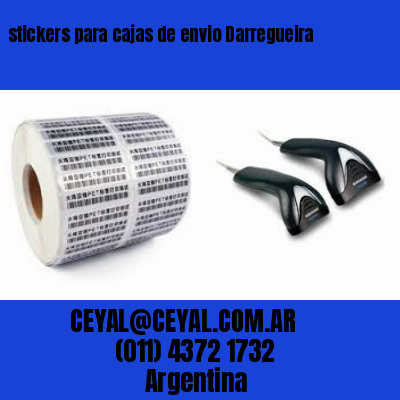 stickers para cajas de envio Darregueira
