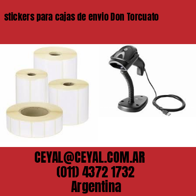stickers para cajas de envio Don Torcuato