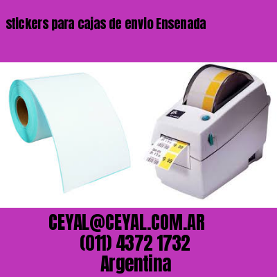 stickers para cajas de envio Ensenada