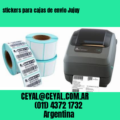 stickers para cajas de envio Jujuy
