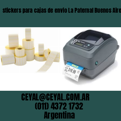 stickers para cajas de envio La Paternal Buenos Aires