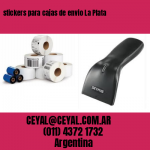 stickers para cajas de envio La Plata