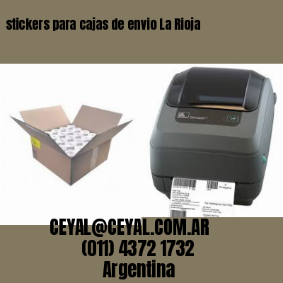 stickers para cajas de envio La Rioja