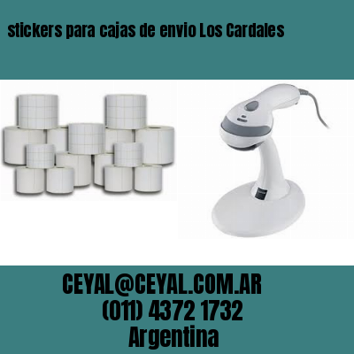 stickers para cajas de envio Los Cardales