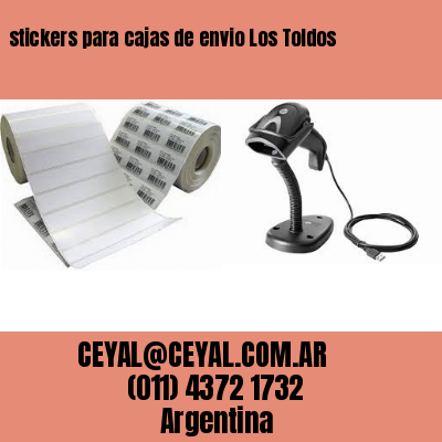 stickers para cajas de envio Los Toldos