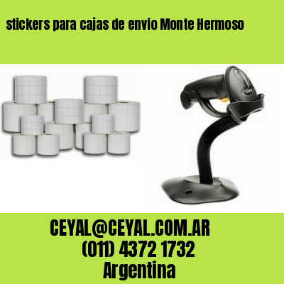 stickers para cajas de envio Monte Hermoso