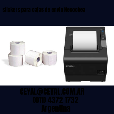 stickers para cajas de envio Necochea