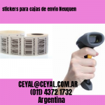 stickers para cajas de envio Neuquen