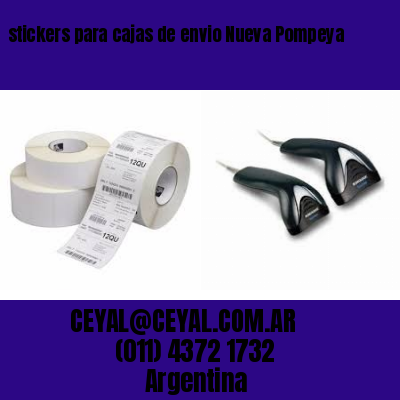 stickers para cajas de envio Nueva Pompeya