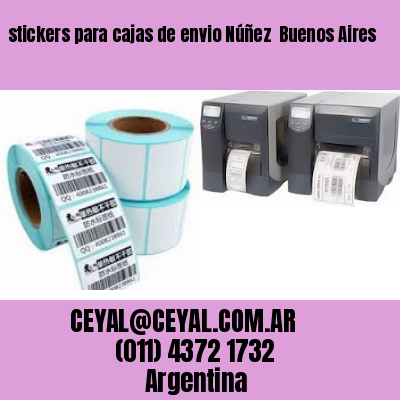 stickers para cajas de envio Núñez  Buenos Aires